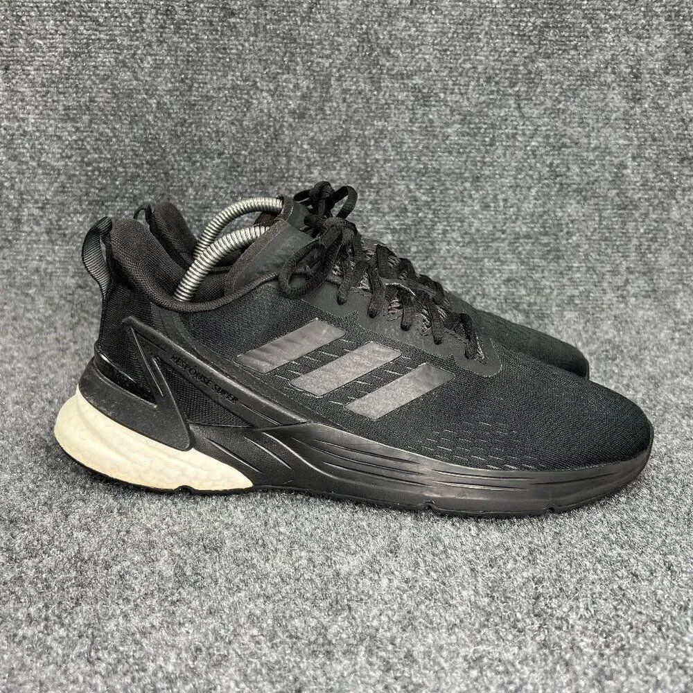 Adidas Response Super Shoes Mens Size 9 Black Athletic Running Training Sneakers